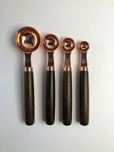 Copper Measuring Spoon Set